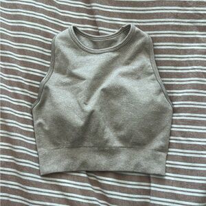 Bo + Tee Tan / Brown Sports Bra / Top